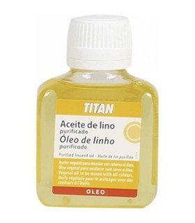 Huile de lin purifiée TITAN 100ml