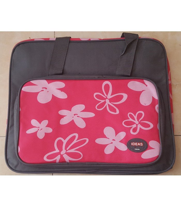 Pink suitcase for sewing machine