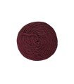 Berengena color braided thread cord for crochet