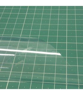 Plástico para manualidades transparente fino fácil de coser y cortar