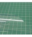 Thin clear craft plastic easy to sew and cut