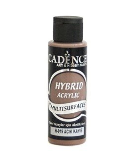 Cadense light brown acrylic paint for all types of surfaces