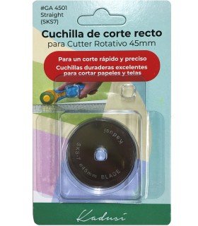 Recanvis de fulles per Cutter rotatiu de 45 mm Kadusi