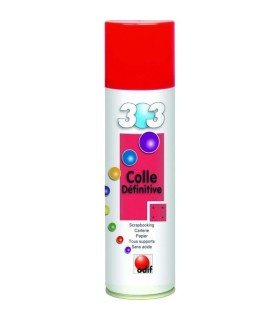 Colla spray permanente