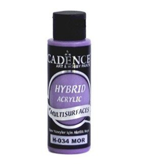 Cadense purple acrylic paint for all types of surfaces