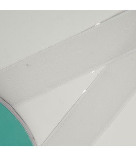 Adhesive Velcro 50mm white hook