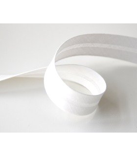 White bias tape