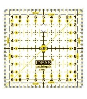 Patchwork Ruler 10x10