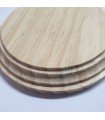 Support, round solid pine wood base to decorate