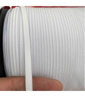 White elastic band 5mm