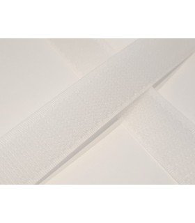 Velcro pour coudre crochet blanc 20mm