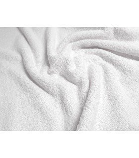 White terry cloth towel