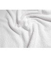 White terry cloth towel