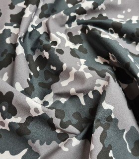 Camouflage printed fabric for masks with certificate