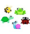 Botones decorativos insectos para patchwork