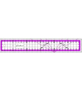 Patchwork ruler 30x5 kadusi