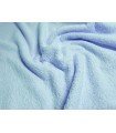 Blue cotton terry cloth