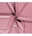 Fabric flowers pink background 100% cotton