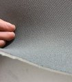 Tissu moussé gris pour sellerie voiture