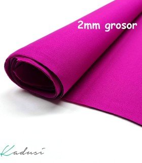 Neopreno para buceo y otras confecciones color fucsia