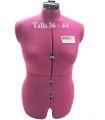 Adjustable mannequin for sewing small size