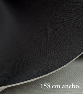 Black fabric with wide foam to upholster car roof