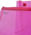 Colori plastica PVC e rosa trasparente per realizzare borse, accessori