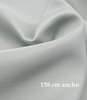 Light gray fabric with foam 158cm for car upholstery