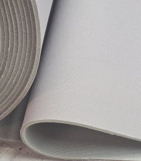 Dark gray fabric with foam for car upholstery