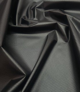 Light waterproof fabric for linings, umbrellas and more, Black