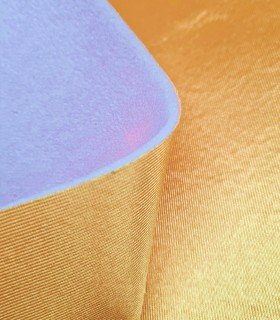 Brown gold fabric with foam for carnival