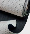 Perforated velcro fabric with neoprene