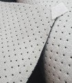 Perforated velcro fabric with neoprene