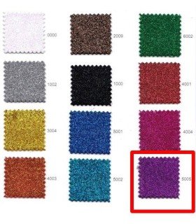 Schiuma EVA glitter lilla o viola