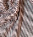 Cotton gingham fabric