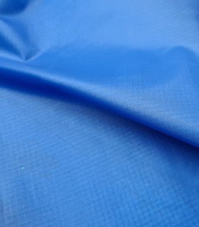 Light waterproof fabric for linings, umbrellas and more,  blue color