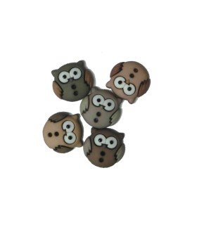 Decorative buttons Owls