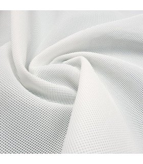 3D mesh grid white color