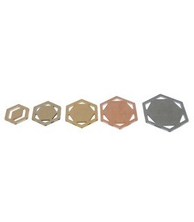 Hexagon template set