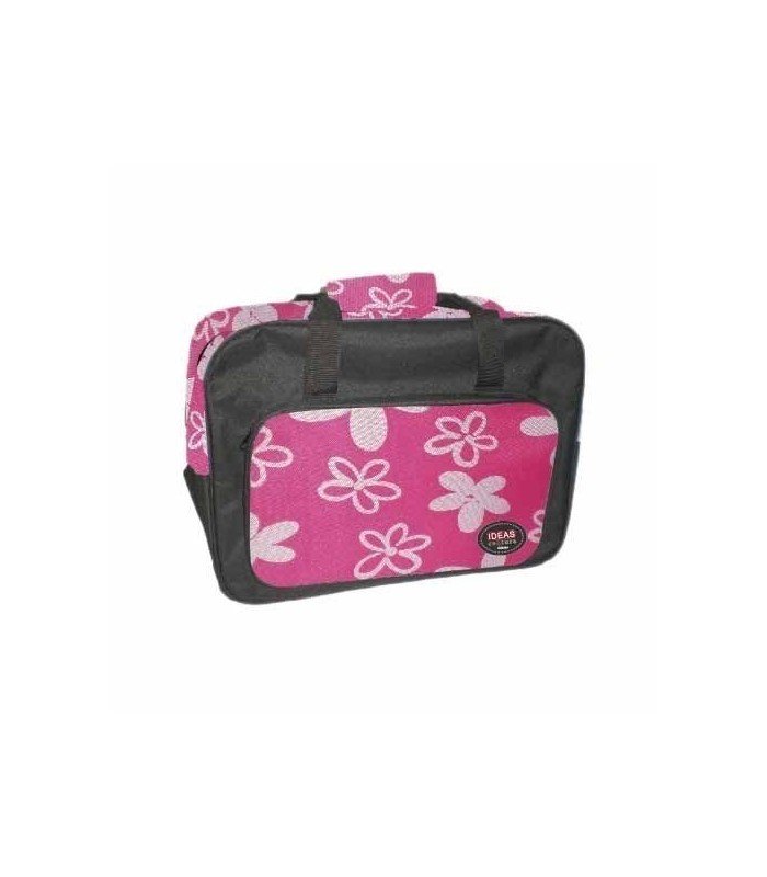 Pink suitcase for sewing machine